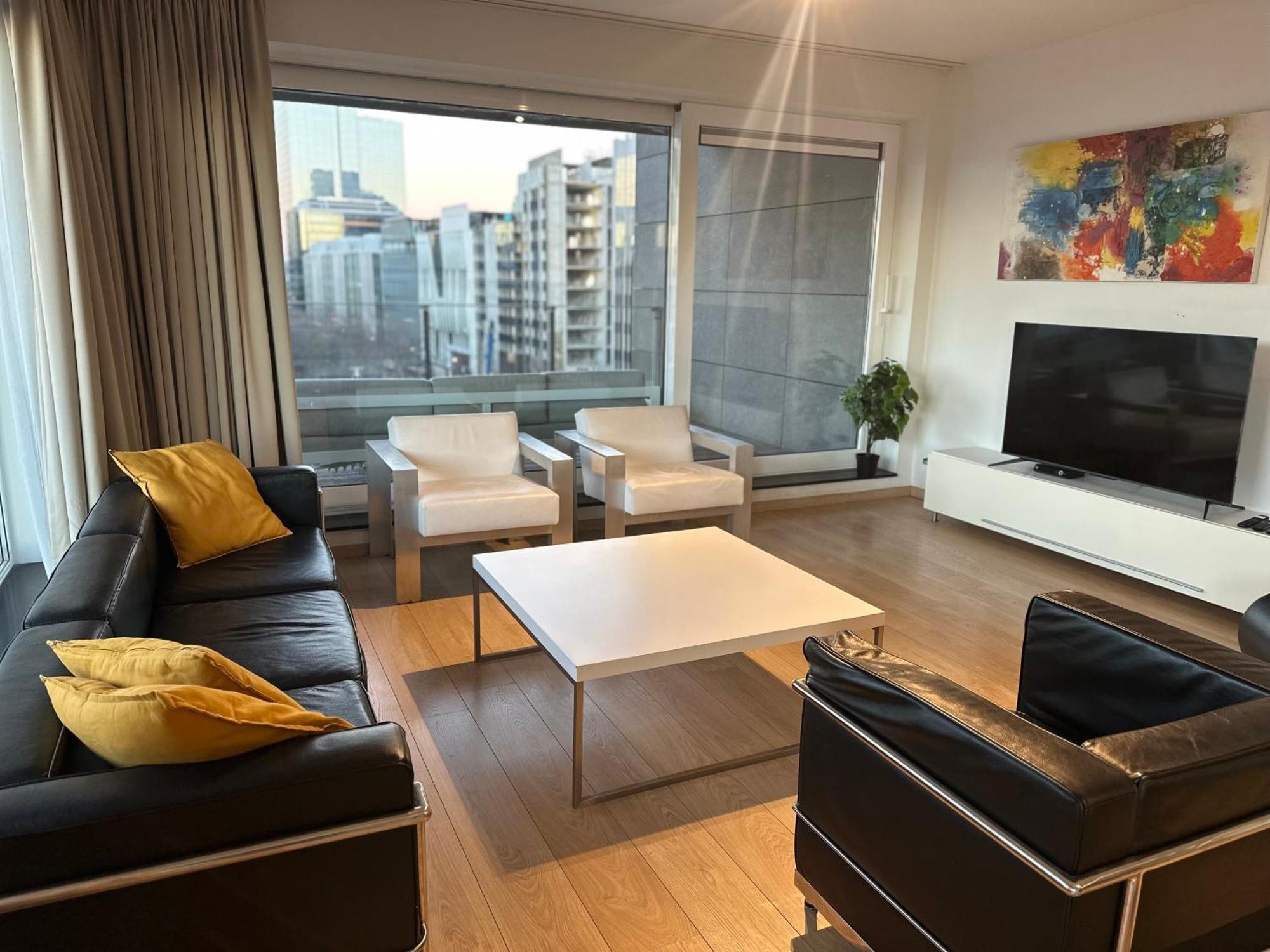Apartment With Stunning View In City Center Brussels Exterior photo