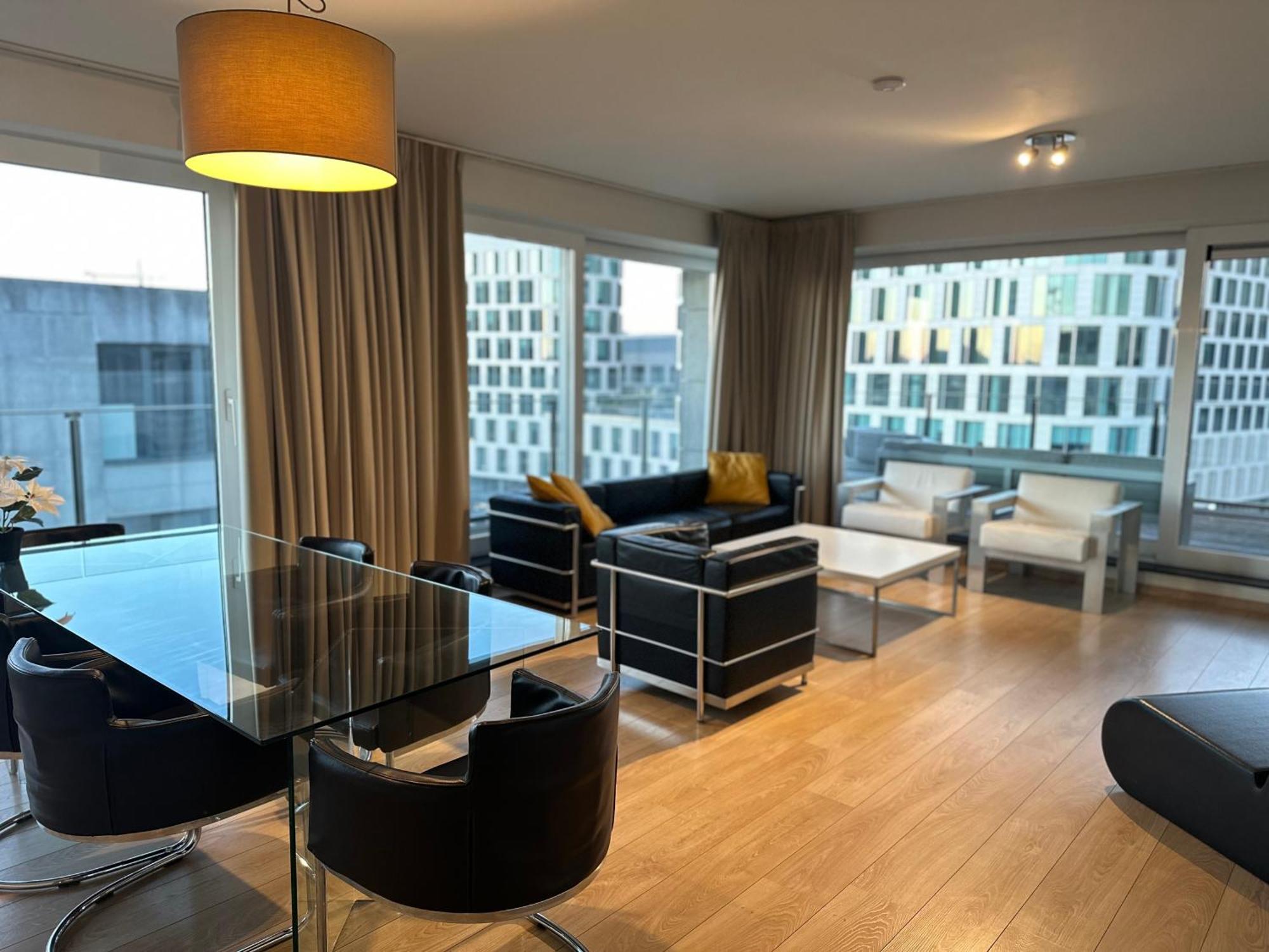 Apartment With Stunning View In City Center Brussels Exterior photo