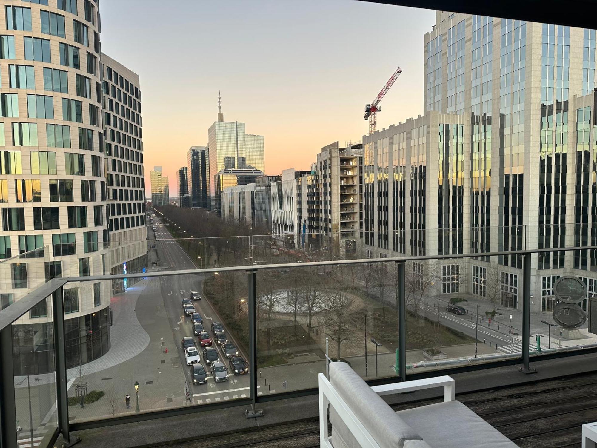 Apartment With Stunning View In City Center Brussels Exterior photo
