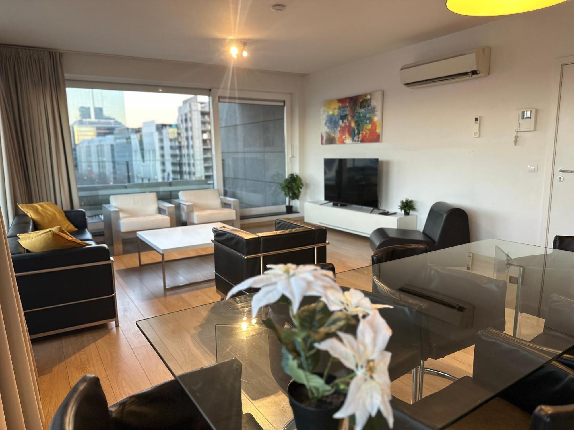 Apartment With Stunning View In City Center Brussels Exterior photo